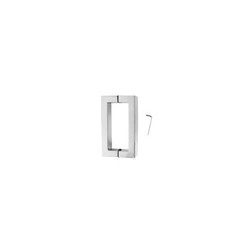 Jaladera/ Manillón Rectangular Pulido Acero Inoxidable | Jako Herrajes