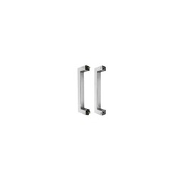 Jaladera/ Manillón Rectangular Pulido Acero Inoxidable | Jako Herrajes