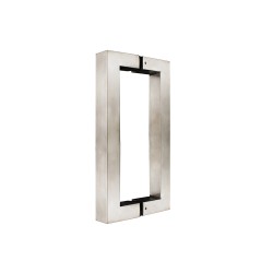 Jaladera / Manillón Rectangular Satín Acero Inoxidable | Jako Herrajes