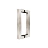 Jaladera / Manillón Rectangular Satín Acero Inoxidable | Jako Herrajes