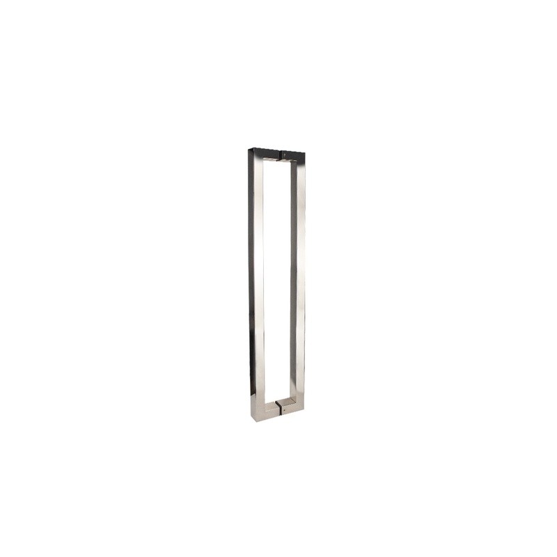 Jaladera/ Manillón Rectangular Pulido Acero Inoxidable | Jako Herrajes