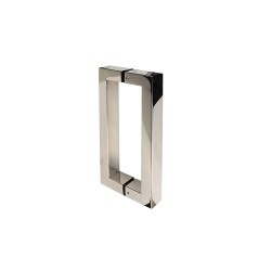 Jaladera/ Manillón Rectangular Pulido Acero Inoxidable | Jako Herrajes