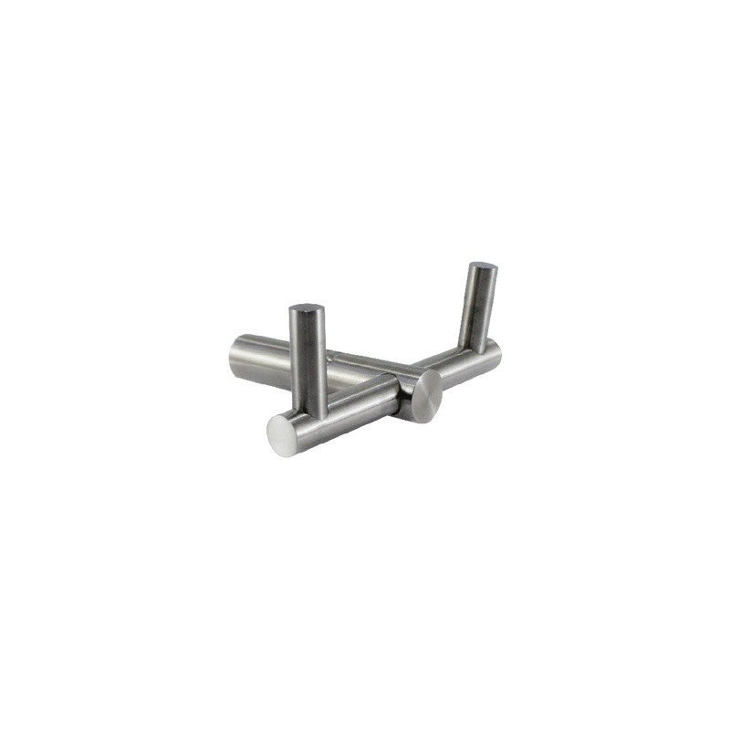 Perchero Doble Acero Inoxidable Mod. BA38303 | Jako Herrajes