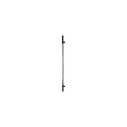 MANILLÓN TIPO H MOLETEADO - NEGRO/LATÓN SATINADO - LONGITUD 50" - MODULAR - ACERO INOXIDABLE 304 - MOD. L22 (SET) | www.jako.mx