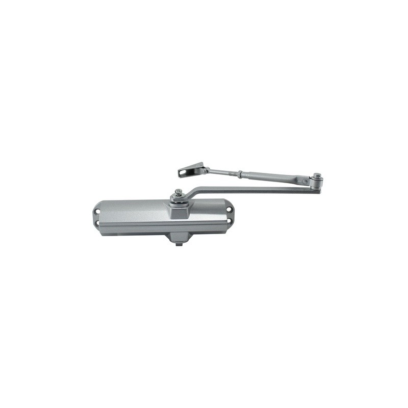 Cierrapuertas Sobrepuesto Cap.80kg Aluminio Mod. JK83 | Jako Herrajes