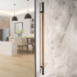 MANILLÓN TIPO H MOLETEADO - GRIS PLOMO / COBRE  - 50" - MODULAR - ACERO INOXIDABLE 304 - MOD. L22 (SET) | www.jako.mx