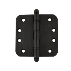 Bisagra De Latón Sólido Negro Mod. 13-4040BORB | Jako Herrajes
