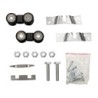 Sistema Deslizable Serie 80kg – Acero Mod. CAR001- | Jako Herrajes