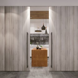 Sistema deslizable puertas de madera CY-U01B | Jako Herrajes