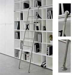 Escalera Corrediza – Acero Inoxidable Mod. JK15320 | Jako Herrajes