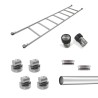 Escalera Corrediza – Acero Inoxidable Mod. JK15320 | Jako Herrajes