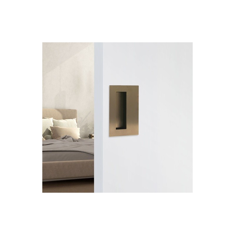 Jaladera de embutir Titanio Cobre Mod. JK1640TCO | Jako Herrajes
