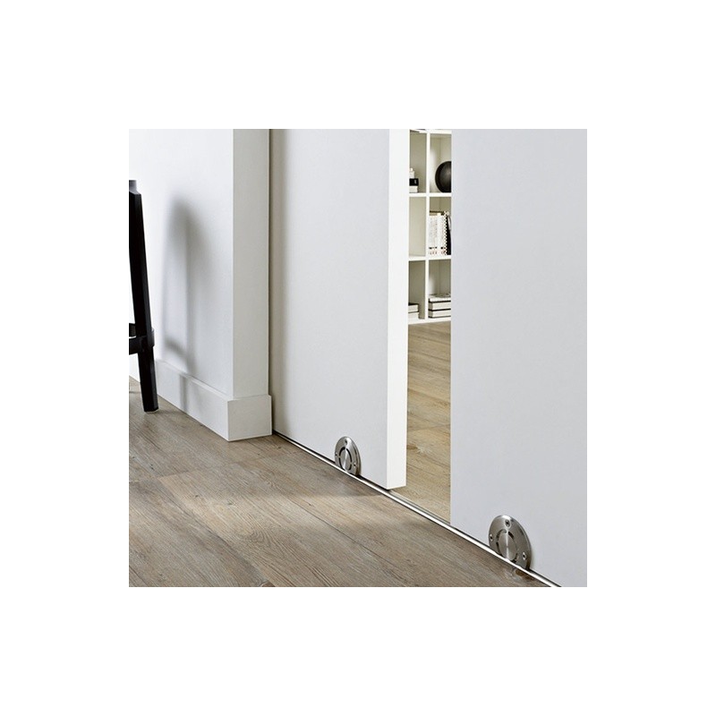 Sistema Deslizable Serie Floor – Acero Inoxidable | Jako Herrajes
