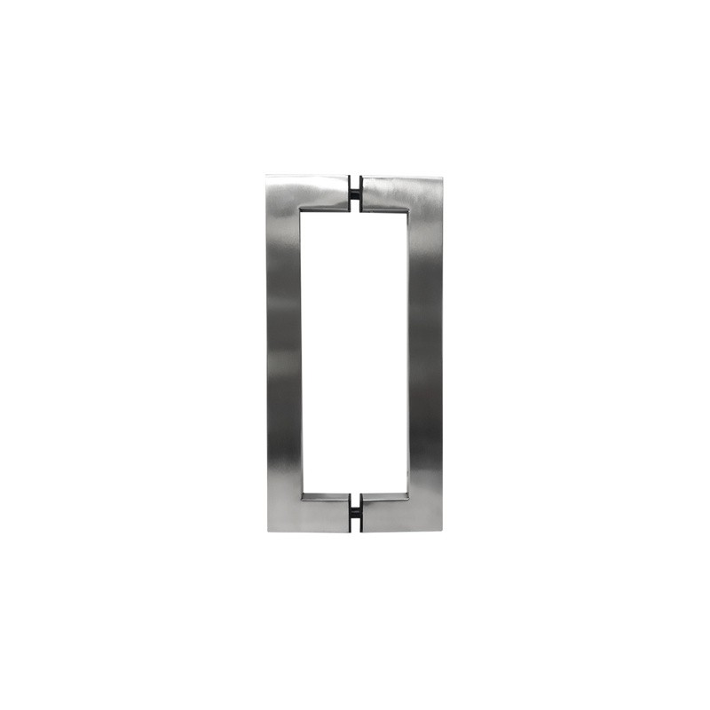 Jaladera / Manillón Rectangular Satín Acero Inoxidable | Jako Herrajes