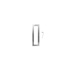 Jaladera / Manillón Rectangular Satín Acero Inoxidable | Jako Herrajes