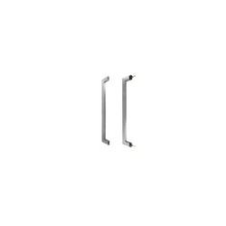 Jaladera / Manillón Rectangular Satín Acero Inoxidable | Jako Herrajes
