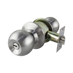 Combo Cerradura Tipo Pomo Alta Seguridad | Jako Herrajes