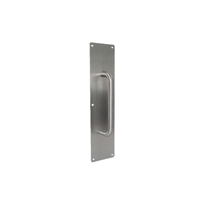 Placa De Empuje Con Jaladera - Acero Inoxidable | Jako Herrajes