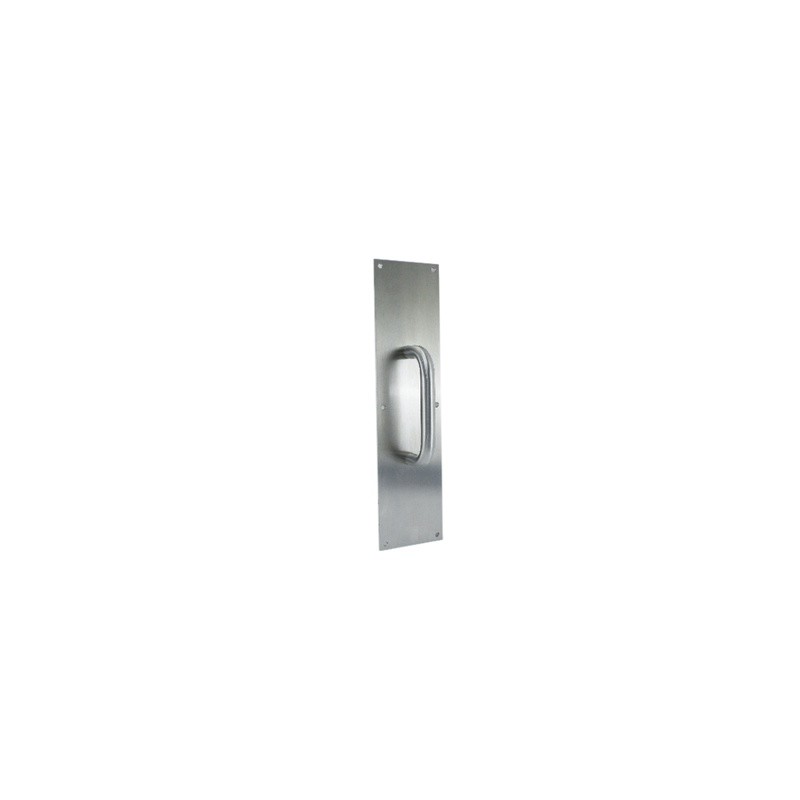 Placa De Empuje Con Jaladera - Acero Inoxidable | Jako Herrajes