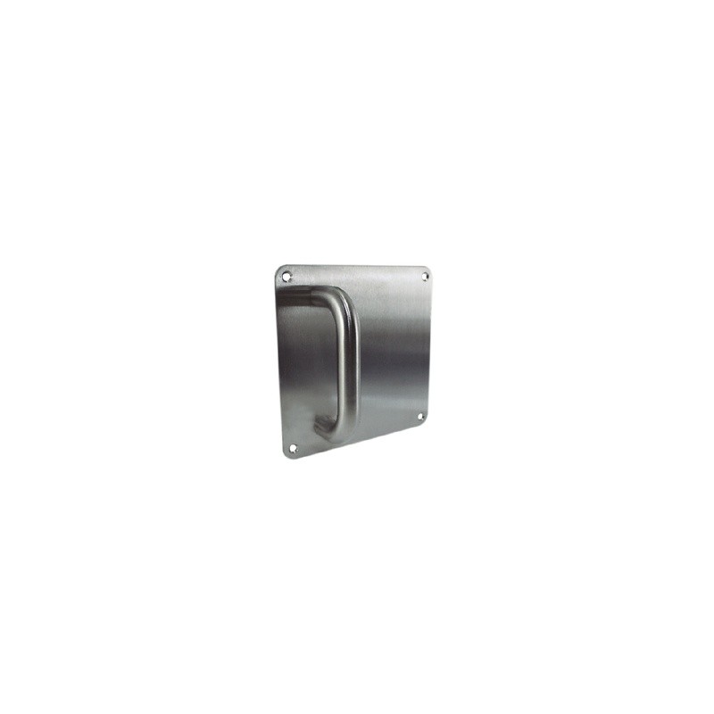 Placa De Empuje Con Jaladera - Acero Inoxidable | Jako Herrajes