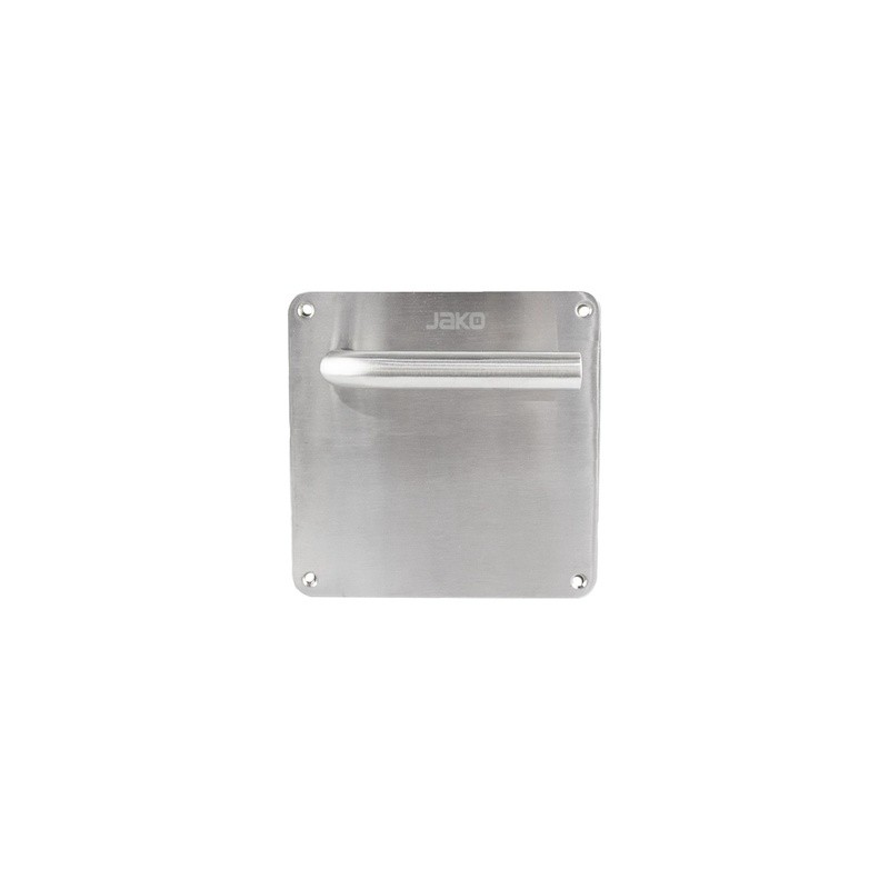 Cerradura Con Placa - Acero Inoxidable Mod.816-19 | Jako Herrajes