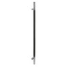 MANILLÓN TIPO H MOLETEADO - SATÍN/NEGRO - 50" - MODULAR - ACERO INOXIDABLE 304 - MOD. L22 (SET) | www.jako.mx