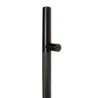 MANILLÓN TIPO H MOLETEADO - NEGRO - LONGITUD 50" - MODULAR - ACERO INOXIDABLE 304 - MOD. L22 (SET) | www.jako.mx