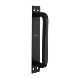Jaladera con placa para puerta tipo granero | Jako Herrajes
