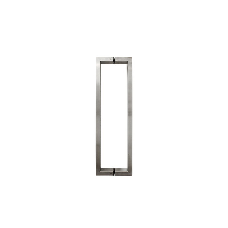 Jaladera / Manillón Rectangular Satín Acero Inoxidable | Jako Herrajes