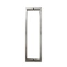 Jaladera / Manillón Rectangular Satín Acero Inoxidable | Jako Herrajes