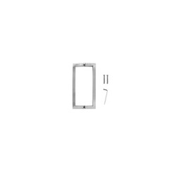 Jaladera / Manillón Rectangular Satín Acero Inoxidable | Jako Herrajes