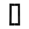 Jaladera / Manillón Rectangular Negro Acero Inoxidable | Jako Herrajes