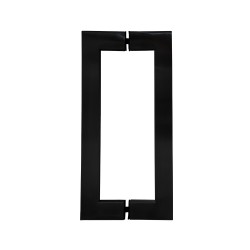 Jaladera / Manillón Rectangular Negro Acero Inoxidable | Jako Herrajes