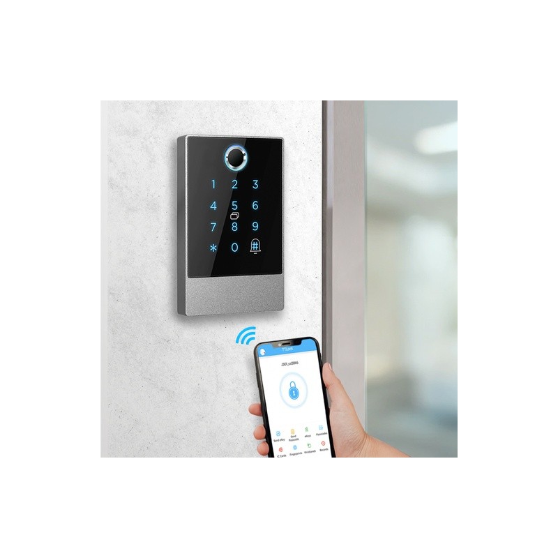 Control de acceso a puerta con sistema biométrico | Jako Herrajes