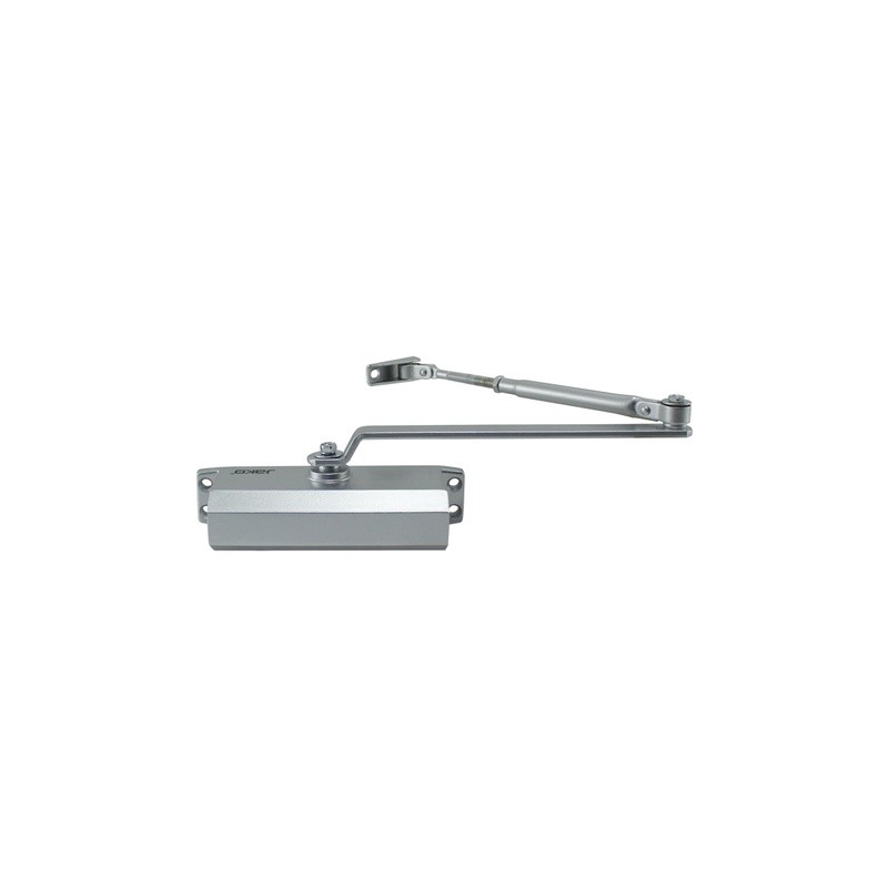 Cierrapuertas Uso Medio Cap. 65kg - Aluminio | Jako Herrajes