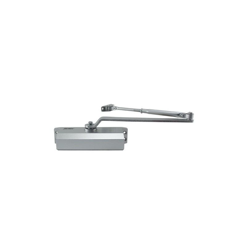 Cierrapuertas Uso Medio Cap. 65kg - Aluminio | Jako Herrajes