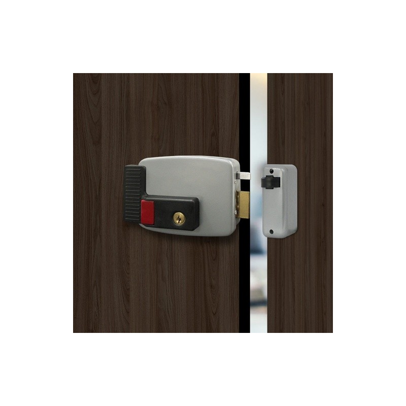 Cerradura eléctrica con botón modelo 75063844055 | Jako Herrajes