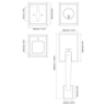 Cerradura residencial MARBELLA modelo 71299 | Jako Herrajes