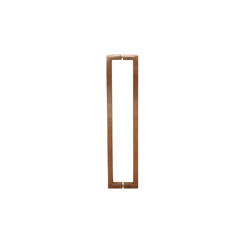 Jaladera / Manillón Rectangular Cobre Acero Inoxidable | Jako Herrajes