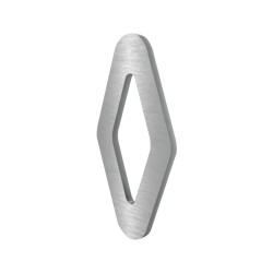 Jaladera Autoadhesiva Diamante Acero Inoxidable | Jako Herrajes
