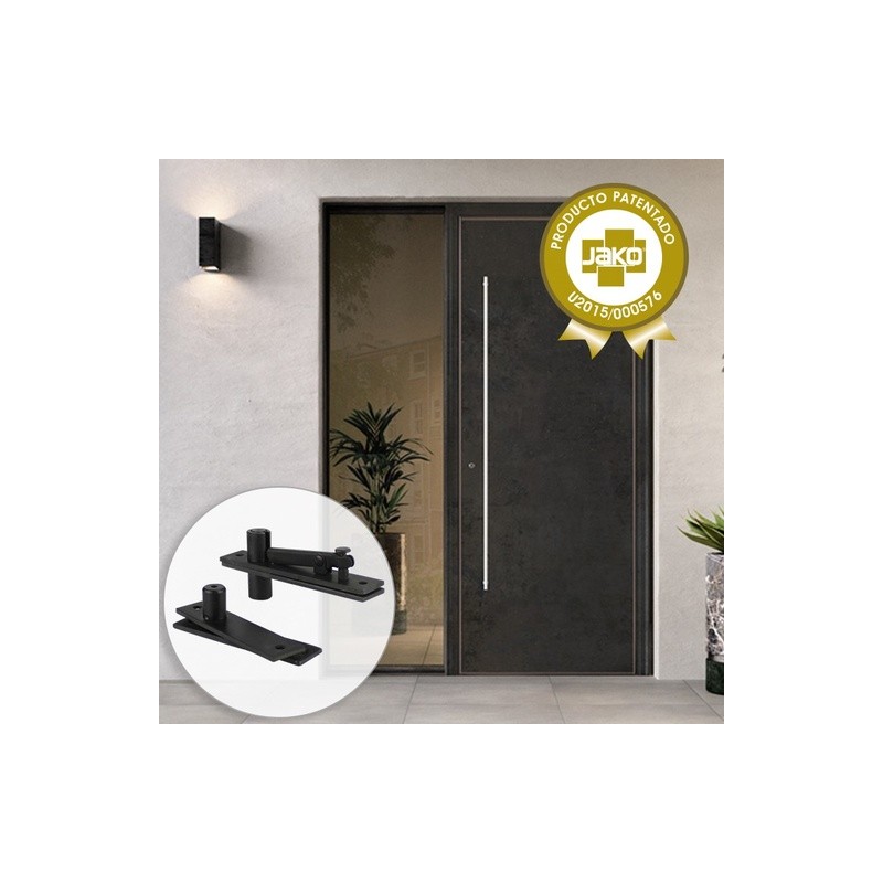 Pivote Oculto 80kg - Acero Inoxidable Mod. 10100 | Jako Herrajes