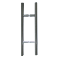 Jaladera / Manillón Tipo H Satín - Acero Inoxidable | Jako Herrajes