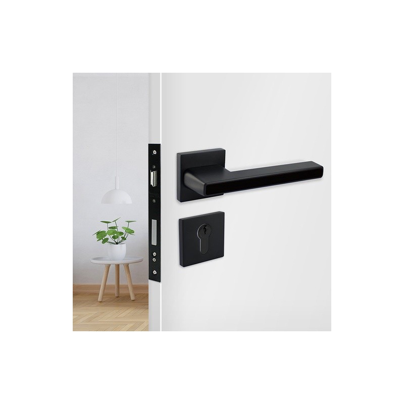 Cerradura AMSTERDAM Negro TUR.MAN.1811N | Jako Herrajes
