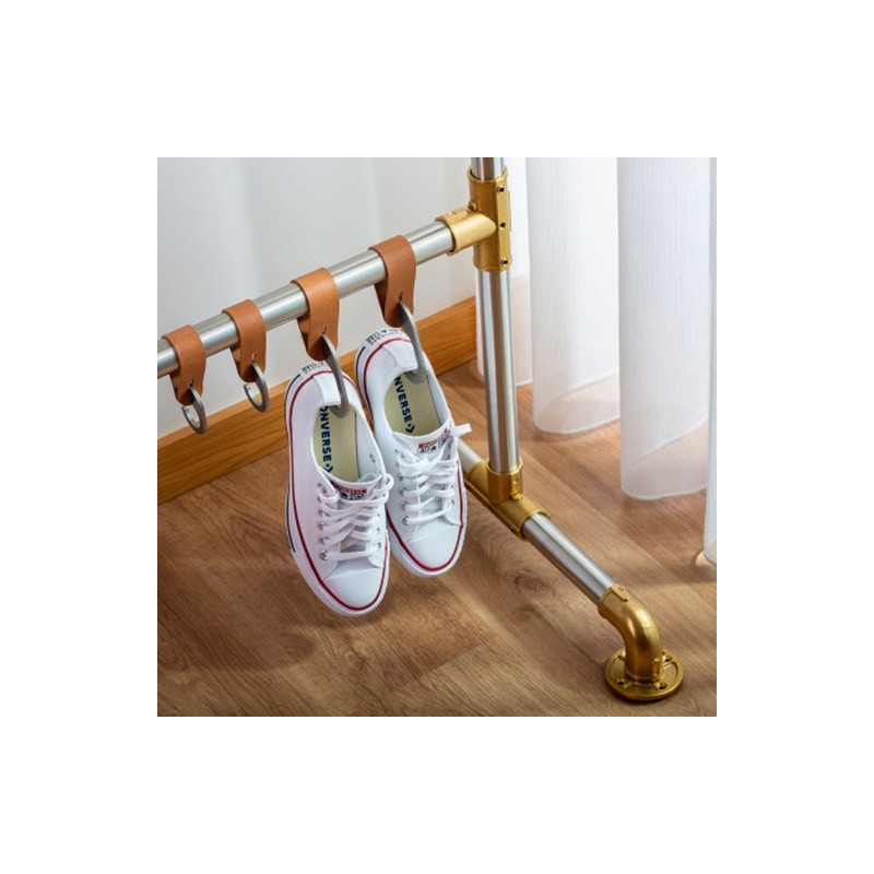 Percha Con Piel - Acero Inoxidable Mod. JK14041 | Jako Herrajes