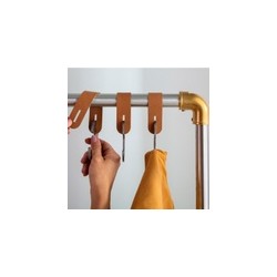 Percha Con Piel - Acero Inoxidable Mod. JK14041 | Jako Herrajes