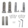 Pivote Ajustable Para Puertas De Madera 70kg Mod.JK3129| Jako Herrajes
