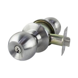 Combo Cerradura Tipo Pomo Entrada/Recámara+Cerrojo | Jako Herrajes