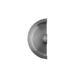 Jaladera De Embutir Cupola Acero Inoxidable Mod. W3250 | Jako Herrajes