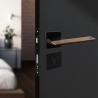 Cerradura Lisboa Negro Oro Rosa Türgriffe | Jako Herrajes