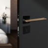 Cerradura Lisboa Negro Oro Rosa Türgriffe | Jako Herrajes